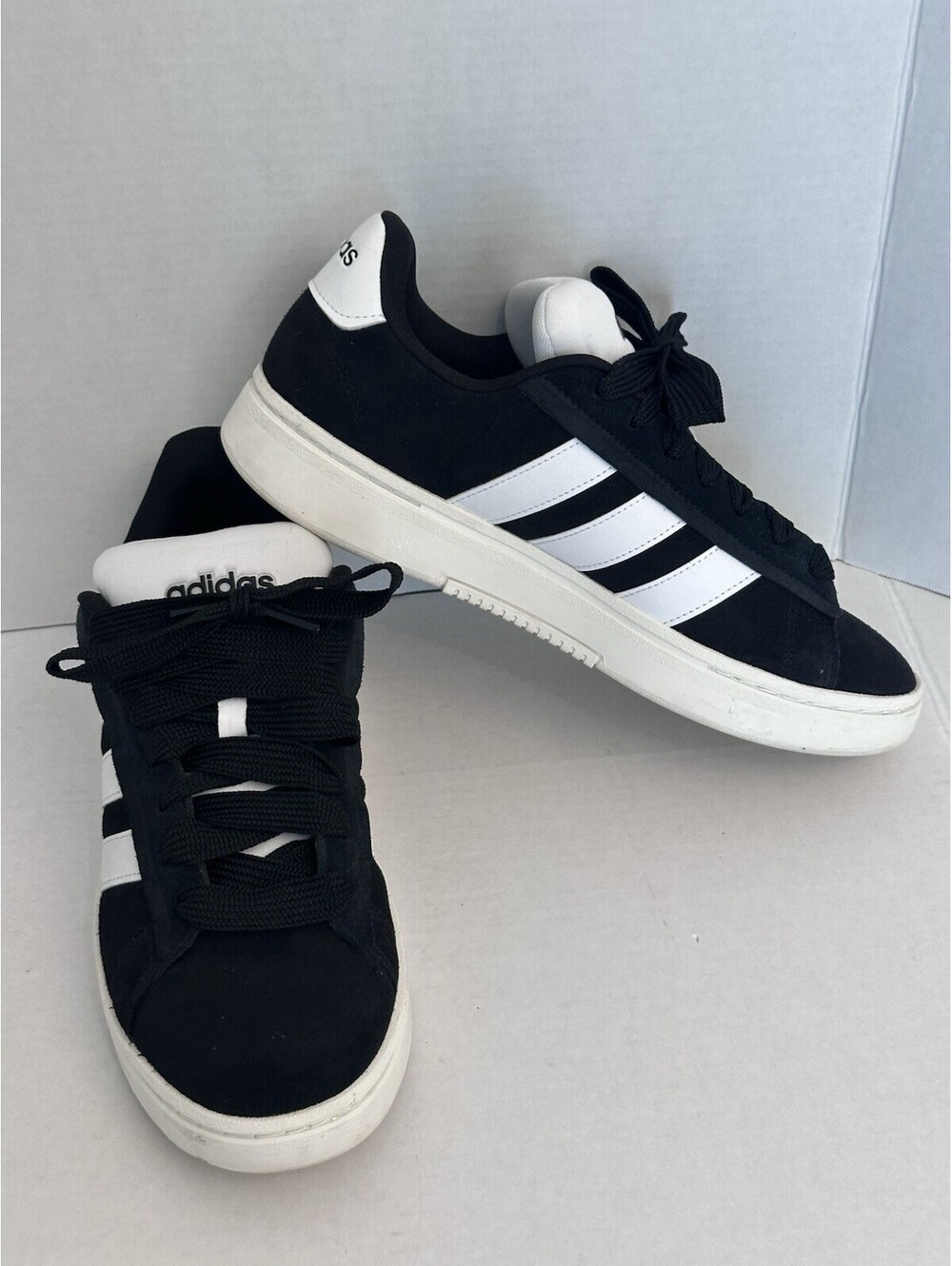Adidas Grand Court Alpha 00's Core Black Cloud White Off White Men's 11